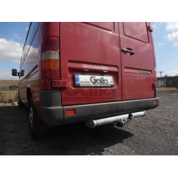 M034A GALIA Полностью оцинкованный фаркоп на Mercedes Sprinter Classic 2013-2020, Mercedes Sprinter 1995-2006, Volkswagen LT 1995-2006. Особенности: Колесная база 3550 (средняя база) и 4025 (
