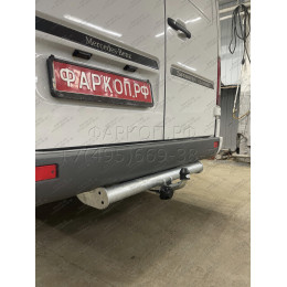 M034A GALIA Полностью оцинкованный фаркоп на Mercedes Sprinter Classic 2013-2020, Mercedes Sprinter 1995-2006, Volkswagen LT 1995-2006. Особенности: Колесная база 3550 (средняя база) и 4025 (