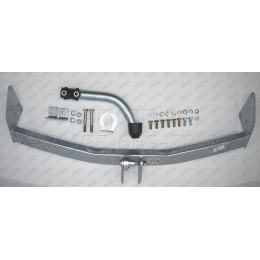 M070A GALIA Полностью оцинкованный фаркоп на Mitsubishi Space Star 1998-2005. Тип шара: A. Невидимый вырез бампера. Нагрузки: 1500/75 кг, масса фаркопа 12,42 кг