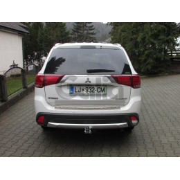 M126C GALIA Полностью оцинкованный фаркоп на Mitsubishi Outlander 2012-2019, 2019-2022. Подрозетник убирается за бампер. Тип шара: C (горизонтальный съемный). Подре