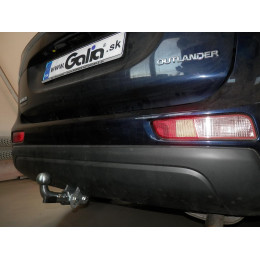M126C GALIA Полностью оцинкованный фаркоп на Mitsubishi Outlander 2012-2019, 2019-2022. Подрозетник убирается за бампер. Тип шара: C (горизонтальный съемный). Подре