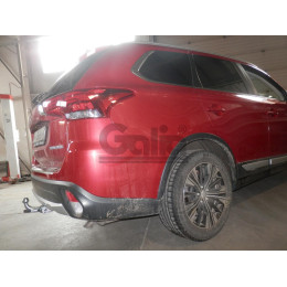 M126C GALIA Полностью оцинкованный фаркоп на Mitsubishi Outlander 2012-2019, 2019-2022. Подрозетник убирается за бампер. Тип шара: C (горизонтальный съемный). Подре