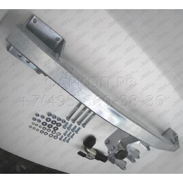 M126C GALIA Полностью оцинкованный фаркоп на Mitsubishi Outlander 2012-2019, 2019-2022. Подрозетник убирается за бампер. Тип шара: C (горизонтальный съемный). Подре