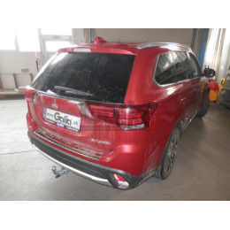 M126C GALIA Полностью оцинкованный фаркоп на Mitsubishi Outlander 2012-2019, 2019-2022. Подрозетник убирается за бампер. Тип шара: C (горизонтальный съемный). Подре