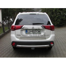 M126C GALIA Полностью оцинкованный фаркоп на Mitsubishi Outlander 2012-2019, 2019-2022. Подрозетник убирается за бампер. Тип шара: C (горизонтальный съемный). Подре