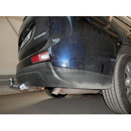M126C GALIA Полностью оцинкованный фаркоп на Mitsubishi Outlander 2012-2019, 2019-2022. Подрозетник убирается за бампер. Тип шара: C (горизонтальный съемный). Подре