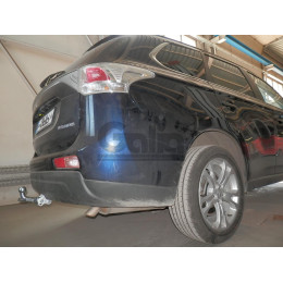 M126C GALIA Полностью оцинкованный фаркоп на Mitsubishi Outlander 2012-2019, 2019-2022. Подрозетник убирается за бампер. Тип шара: C (горизонтальный съемный). Подре