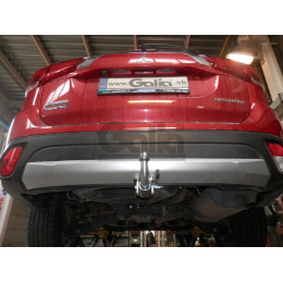 M126C GALIA Полностью оцинкованный фаркоп на Mitsubishi Outlander 2012-2019, 2019-2022. Подрозетник убирается за бампер. Тип шара: C (горизонтальный съемный). Подре