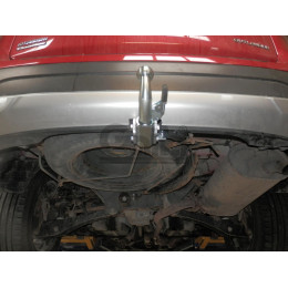 M126C GALIA Полностью оцинкованный фаркоп на Mitsubishi Outlander 2012-2019, 2019-2022. Подрозетник убирается за бампер. Тип шара: C (горизонтальный съемный). Подре