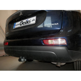 M126C GALIA Полностью оцинкованный фаркоп на Mitsubishi Outlander 2012-2019, 2019-2022. Подрозетник убирается за бампер. Тип шара: C (горизонтальный съемный). Подре