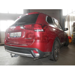 M126C GALIA Полностью оцинкованный фаркоп на Mitsubishi Outlander 2012-2019, 2019-2022. Подрозетник убирается за бампер. Тип шара: C (горизонтальный съемный). Подре