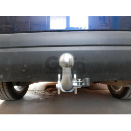 M126C GALIA Полностью оцинкованный фаркоп на Mitsubishi Outlander 2012-2019, 2019-2022. Подрозетник убирается за бампер. Тип шара: C (горизонтальный съемный). Подре