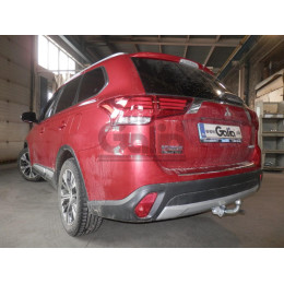 M126C GALIA Полностью оцинкованный фаркоп на Mitsubishi Outlander 2012-2019, 2019-2022. Подрозетник убирается за бампер. Тип шара: C (горизонтальный съемный). Подре