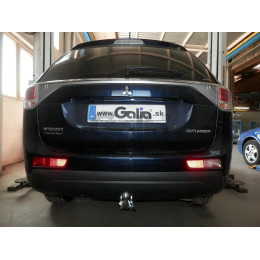 M126C GALIA Полностью оцинкованный фаркоп на Mitsubishi Outlander 2012-2019, 2019-2022. Подрозетник убирается за бампер. Тип шара: C (горизонтальный съемный). Подре