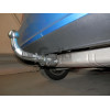 M128C GALIA Полностью оцинкованный фаркоп на Mercedes A-Class w176 дорестайлинг 2012-2015, Mercedes B-Class w246 2012-2019. Подрозетник убирается за бампер. Тип шара: C (горизонтальный съемный). Без выреза бампера. Нагрузки: 1600/100 кг, масса фаркопа 16,