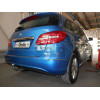M128C GALIA Полностью оцинкованный фаркоп на Mercedes A-Class w176 дорестайлинг 2012-2015, Mercedes B-Class w246 2012-2019. Подрозетник убирается за бампер. Тип шара: C (горизонтальный съемный). Без выреза бампера. Нагрузки: 1600/100 кг, масса фаркопа 16,