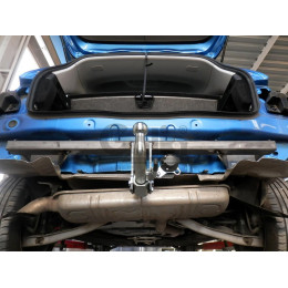 M128C GALIA Полностью оцинкованный фаркоп на Mercedes A-Class w176 дорестайлинг 2012-2015, Mercedes B-Class w246 2012-2019. Подрозетник убирается за бампер. Тип шара: C (гори