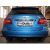 M128C GALIA Полностью оцинкованный фаркоп на Mercedes A-Class w176 дорестайлинг 2012-2015, Mercedes B-Class w246 2012-2019. Подрозетник убирается за бампер. Тип шара: C (горизонтальный съемный). Без выреза бампера. Нагрузки: 1600/100 кг, масса фаркопа 16,