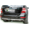 M205-A Лидер-плюс ТСУ для Mercedes M-Class w164 2005-2012 (без подрезки бампера), Mercedes M-Class w166 2012-2015, GLE-Class w166 2015-2019 (требуется подрезка бампера). Нагрузки: 1250/75 кг, масса фаркопа 18,82 кг (без электрики в комплекте)