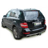 M205-A Лидер-плюс ТСУ для Mercedes M-Class w164 2005-2012 (без подрезки бампера), Mercedes M-Class w166 2012-2015, GLE-Class w166 2015-2019 (требуется подрезка бампера). Нагрузки: 1250/75 кг, масса фаркопа 18,82 кг (без электрики в комплекте)