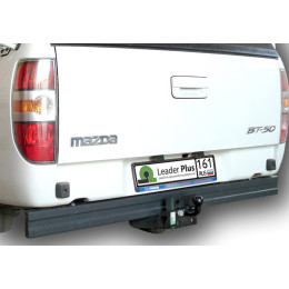 M305-F Лидер-плюс ТСУ для Mazda BT-50 2007-2012, Ford Ranger 2007-2012 без выреза бампера. Нагрузки: 2000/100 кг, масса фаркопа 26,7 кг (без электрики в комплекте)
