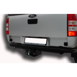 M305-F Лидер-плюс ТСУ для Mazda BT-50 2007-2012, Ford Ranger 2007-2012 без выреза бампера. Нагрузки: 2000/100 кг, масса фаркопа 26,7 кг (без электрики в комплекте)