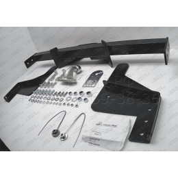 M305-F Лидер-плюс ТСУ для Mazda BT-50 2007-2012, Ford Ranger 2007-2012 без выреза бампера. Нагрузки: 2000/100 кг, масса фаркопа 26,7 кг (без электрики в комплекте)