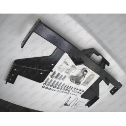 M305-F Лидер-плюс ТСУ для Mazda BT-50 2007-2012, Ford Ranger 2007-2012 без выреза бампера. Нагрузки: 2000/100 кг, масса фаркопа 26,7 кг (без электрики в комплекте)