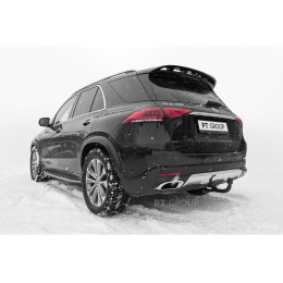 MGL-19-991422.00 PT GROUP Фаркоп на Mercedes GLE-Class w167 2019-, Mercedes GLS-Class x167 2019-. Необходима подрезка бампера. Тип шара: AV (вертикально-съемный с ключом). Нагрузки: 