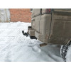 H.M15.A HALTY Фаркоп на Mitsubishi Delica 3 поколение 1986-1999 без подрезки бампера. Тип шара: A. Нагрузки: 750/75 кг, масса фаркопа 19,9 кг