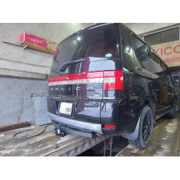 H.M19.A HALTY Фаркоп на Mitsubishi Delica D5 2007-2019, 2019- (кроме Urban Gear) без подрезки бампера. Тип шара: A. Нагрузки: 750/75 кг, масса фаркопа 16,6 кг