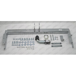 N040A GALIA Полностью оцинкованный фаркоп на Nissan X-Trail T30 2001-2007. Тип шара: A. Подрезка бампера. Нагрузки: 2100/100 кг, масса фаркопа 14,02 кг
