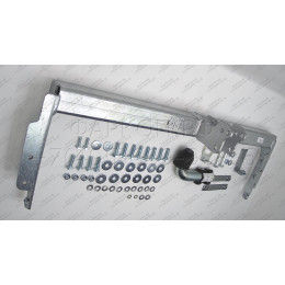 N040A GALIA Полностью оцинкованный фаркоп на Nissan X-Trail T30 2001-2007. Тип шара: A. Подрезка бампера. Нагрузки: 2100/100 кг, масса фаркопа 14,02 кг