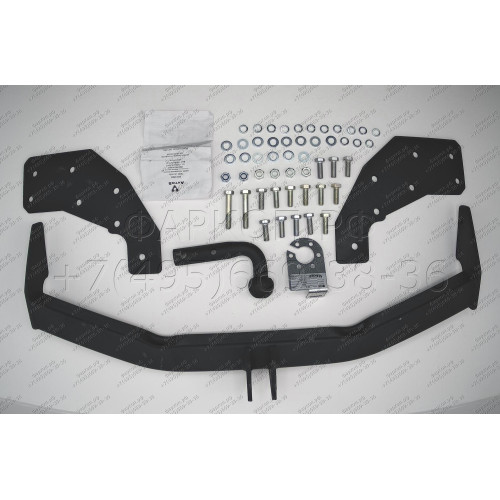 NS 18 AVTOS Фаркоп на Nissan Pathfinder R50 1996-2004, Infiniti QX4 1996-2003 без подрезки бампера. Тип шара: A. Нагрузки: 1500/75 кг, масса фаркопа 17,5 кг (без электрики в комплекте)