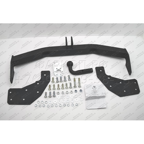 NS 18 AVTOS Фаркоп на Nissan Pathfinder R50 1996-2004, Infiniti QX4 1996-2003 без подрезки бампера. Тип шара: A. Нагрузки: 1500/75 кг, масса фаркопа 17,5 кг (без электрики в комплекте)