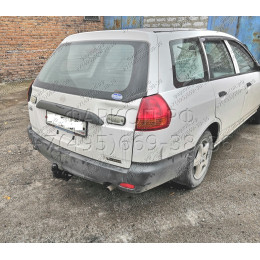 H.N21.A HALTY Фаркоп на Nissan AD Y11 2WD/4WD 1999-2005, Mazda Familia Van Y11 1999-2005 без подрезки бампера. Тип шара: A. Нагрузки: 750/75 кг, масса фаркопа 16,1 кг