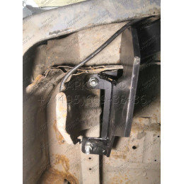H.N21.A HALTY Фаркоп на Nissan AD Y11 2WD/4WD 1999-2005, Mazda Familia Van Y11 1999-2005 без подрезки бампера. Тип шара: A. Нагрузки: 750/75 кг, масса фаркопа 16,1 кг
