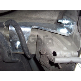 O044A GALIA Полностью оцинкованный фаркоп на Opel Meriva A 2003-2010. Подрозетник убирается за бампер. Тип шара: A. Невидимый вырез бампера. Нагрузки: 1300/60 к