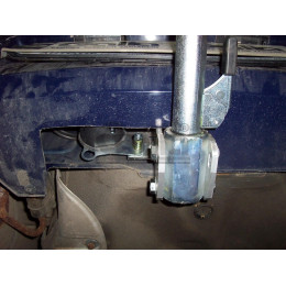 O044A GALIA Полностью оцинкованный фаркоп на Opel Meriva A 2003-2010. Подрозетник убирается за бампер. Тип шара: A. Невидимый вырез бампера. Нагрузки: 1300/60 к