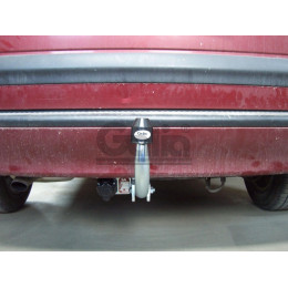 O056A GALIA Полностью оцинкованный фаркоп на Opel Zafira A 1999-2005. Тип шара: A. Без выреза бампера. Нагрузки: 1500/80 кг, масса фаркопа 14,75 кг