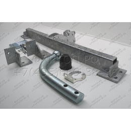 O056A GALIA Полностью оцинкованный фаркоп на Opel Zafira A 1999-2005. Тип шара: A. Без выреза бампера. Нагрузки: 1500/80 кг, масса фаркопа 14,75 кг