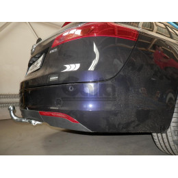O059A GALIA Полностью оцинкованный фаркоп на Opel Insignia седан/универсал/хетчбек 2009-2017. Подрозетник убирается за бампер. Тип шара: A. Невидимый вырез 