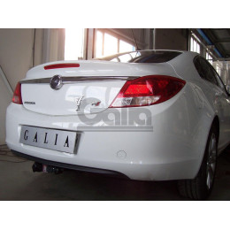 O059A GALIA Полностью оцинкованный фаркоп на Opel Insignia седан/универсал/хетчбек 2009-2017. Подрозетник убирается за бампер. Тип шара: A. Невидимый вырез 