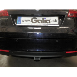 O059A GALIA Полностью оцинкованный фаркоп на Opel Insignia седан/универсал/хетчбек 2009-2017. Подрозетник убирается за бампер. Тип шара: A. Невидимый вырез 