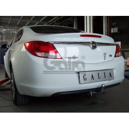 O059A GALIA Полностью оцинкованный фаркоп на Opel Insignia седан/универсал/хетчбек 2009-2017. Подрозетник убирается за бампер. Тип шара: A. Невидимый вырез 