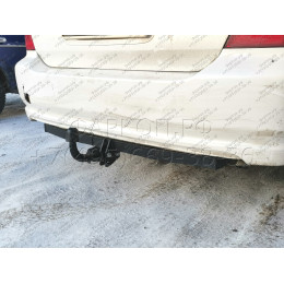 H.H06.A HALTY Фаркоп на Honda Odyssey 2WD/4WD, кроме авто с обвесом, кроме авто с 2 выхлопными трубами 1999-2003 без подрезки бампера. Тип шара: A. Нагрузки: 750/75 кг,