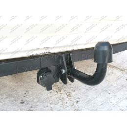 H.H06.A HALTY Фаркоп на Honda Odyssey 2WD/4WD, кроме авто с обвесом, кроме авто с 2 выхлопными трубами 1999-2003 без подрезки бампера. Тип шара: A. Нагрузки: 750/75 кг,