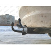 H.H06.A HALTY Фаркоп на Honda Odyssey 2WD/4WD, кроме авто с обвесом, кроме авто с 2 выхлопными трубами 1999-2003 без подрезки бампера. Тип шара: A. Нагрузки: 750/75 кг, масса фаркопа 15, 7 кг