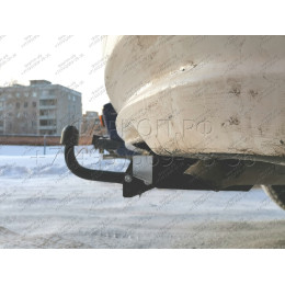 H.H06.A HALTY Фаркоп на Honda Odyssey 2WD/4WD, кроме авто с обвесом, кроме авто с 2 выхлопными трубами 1999-2003 без подрезки бампера. Тип шара: A. Нагрузки: 750/75 кг,
