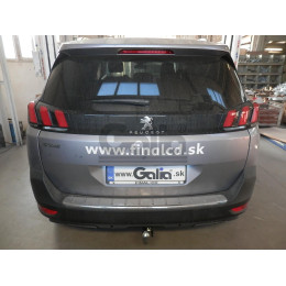 P047C GALIA Полностью оцинкованный фаркоп на Peugeot 5008 2017-2024. Подрозетник убирается за бампер. Требуется невидимая подрезка бампера. Тип шара: C (го